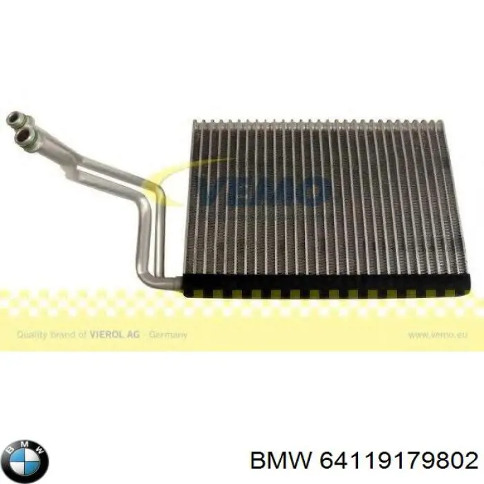 64119179802 BMW evaporador, aire acondicionado