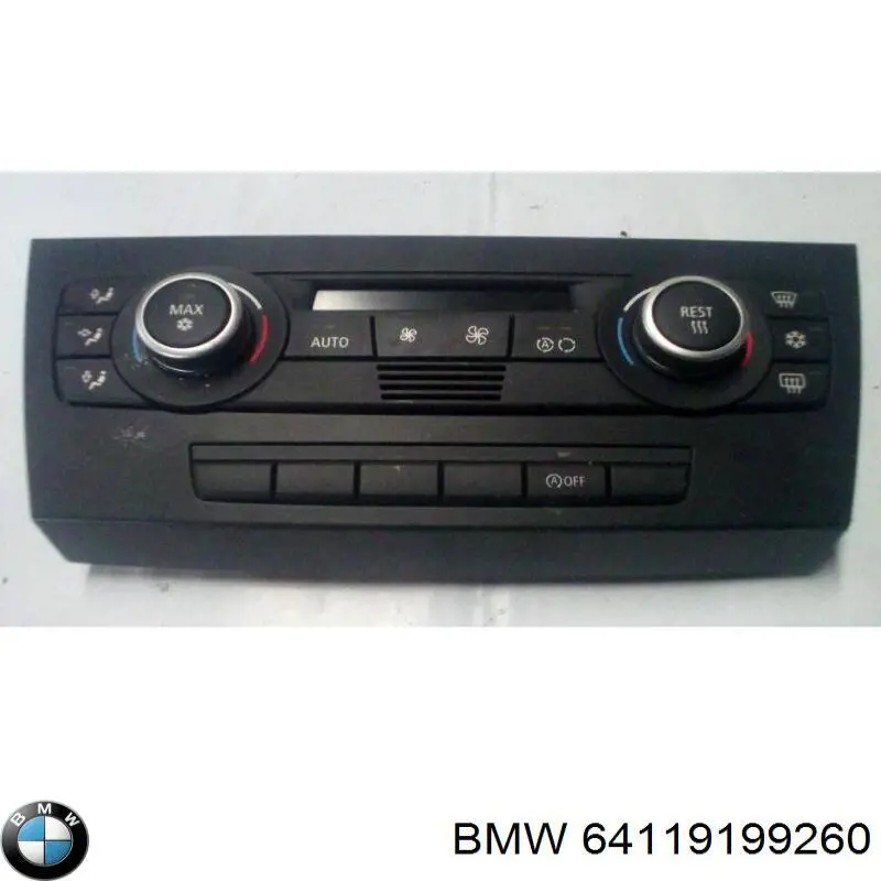 64119199260 BMW unidad de control, calefacción/ventilacion