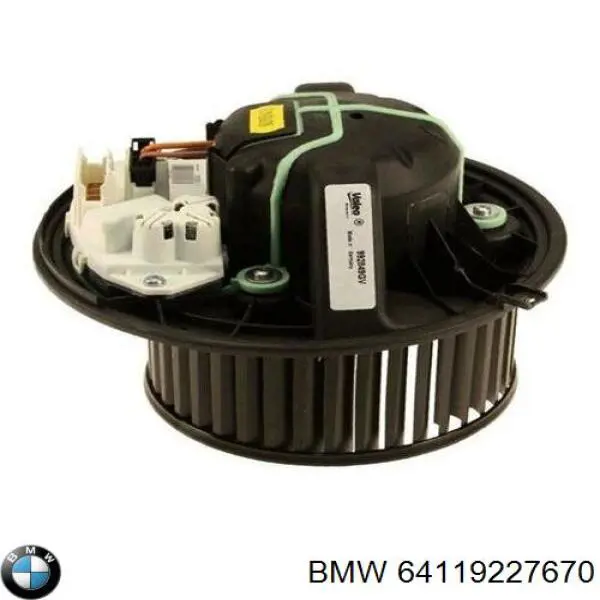 64119227670 BMW motor eléctrico, ventilador habitáculo