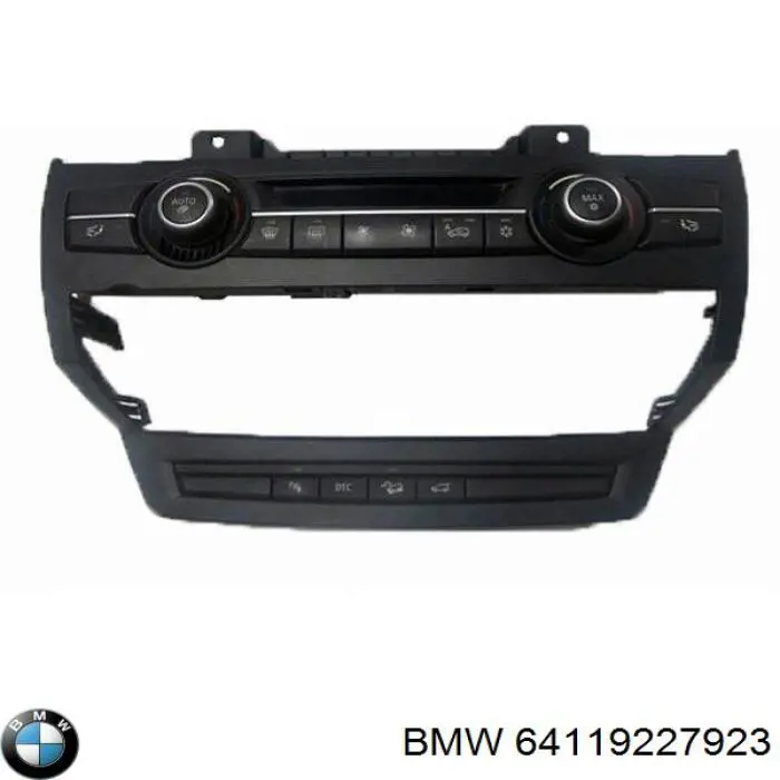 64119227923 BMW unidad de control, calefacción/ventilacion