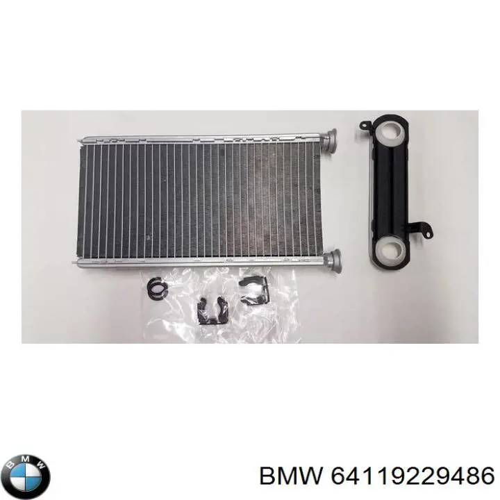 64119229486 BMW radiador calefacción