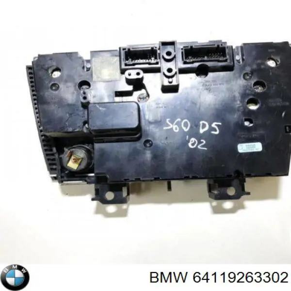 64119242409 BMW unidad de control, calefacción/ventilacion