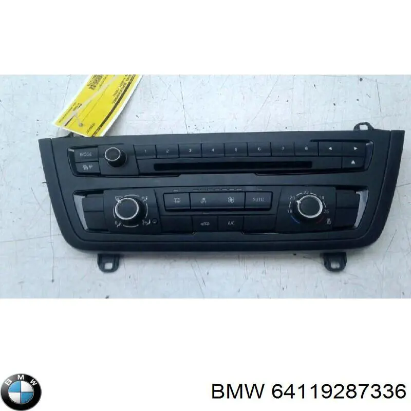 64119363543 BMW unidad de control, calefacción/ventilacion