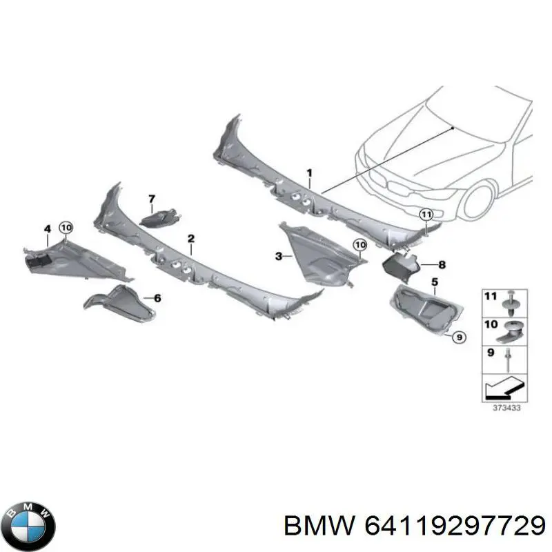 64119297729 BMW