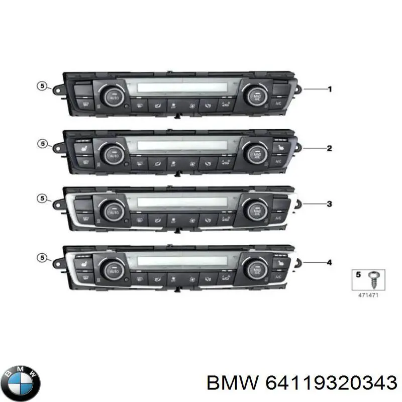 64119354145 BMW