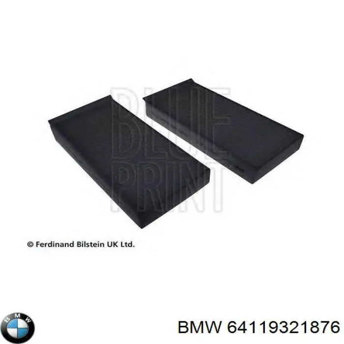 64119321876 BMW filtro habitáculo