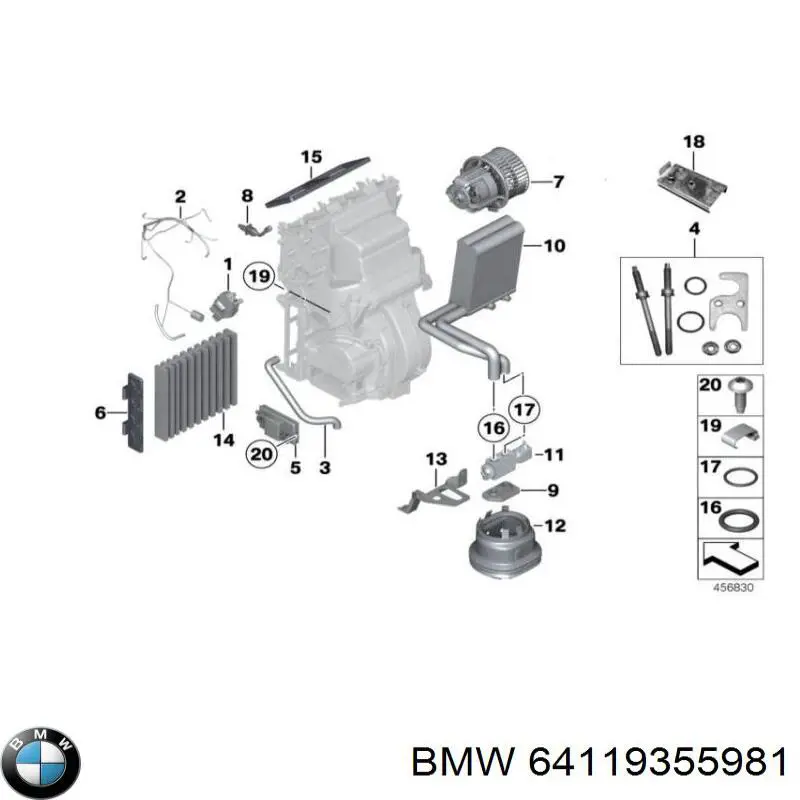 Comprar 64119355981 BMW Resistencia de calefacción