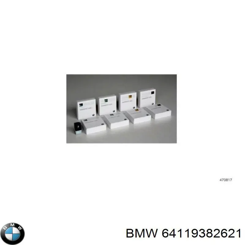64119382621 BMW Aromatizante para tablero
