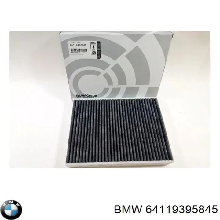 Filtro de cabina BMW 64119395845 precio, desde 18,39 EUR