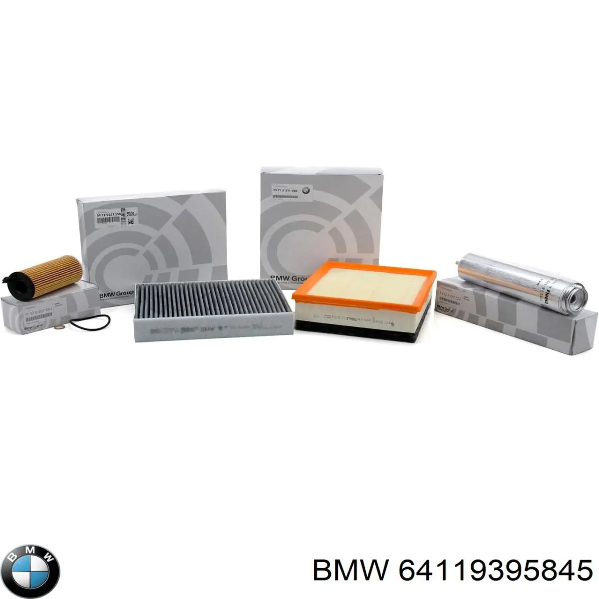 Filtro de habitáculo 64119395845 BMW