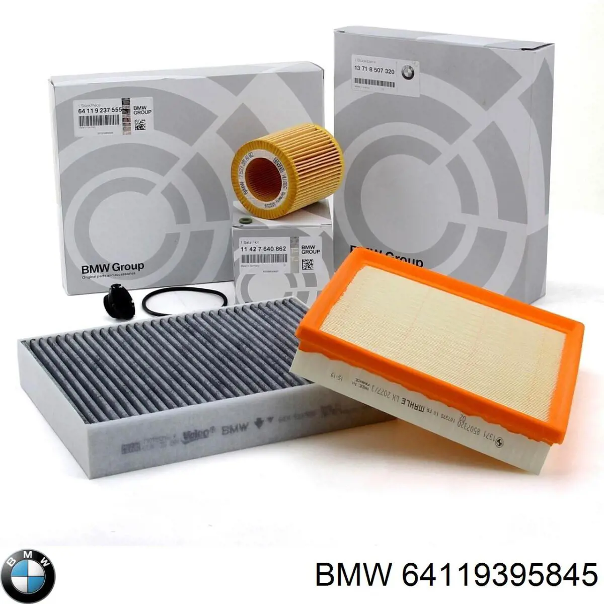 64119395845 BMW filtro de habitáculo