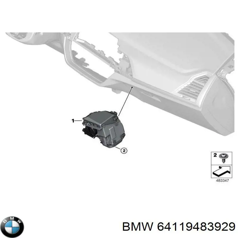 Comprar 64119483929 BMW Aromatizante para tablero