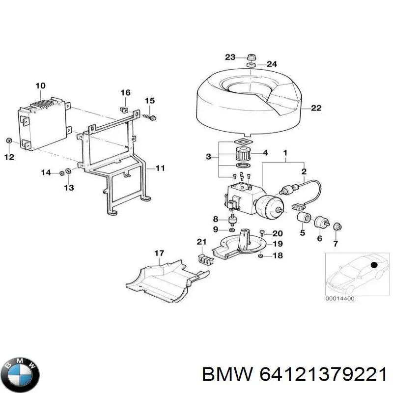  BMW 64121379221 precio, desde 2,60 EUR