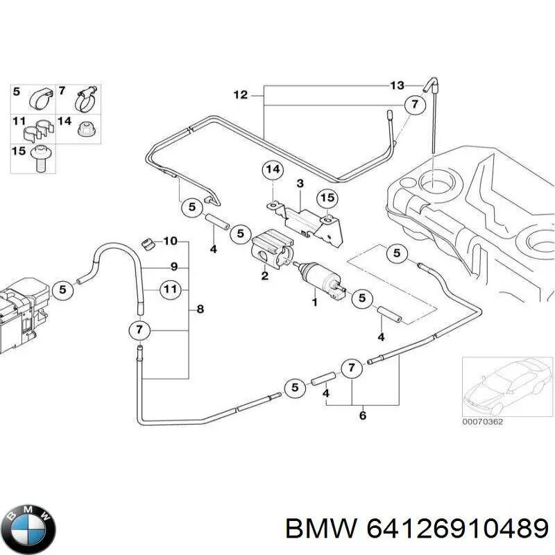 64126910489 BMW