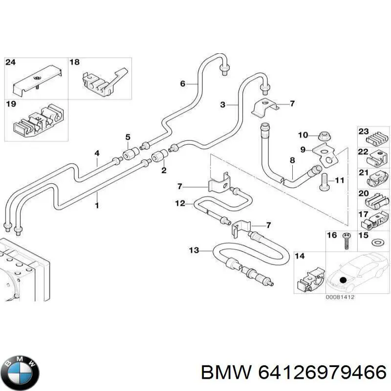 64126979466 BMW 