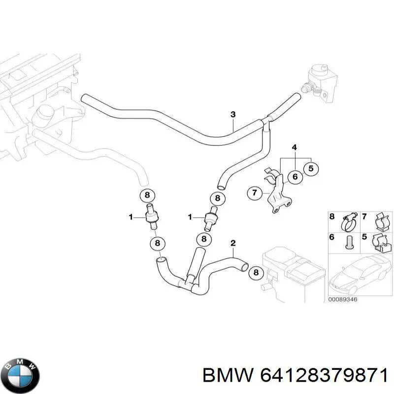 64128379871 BMW