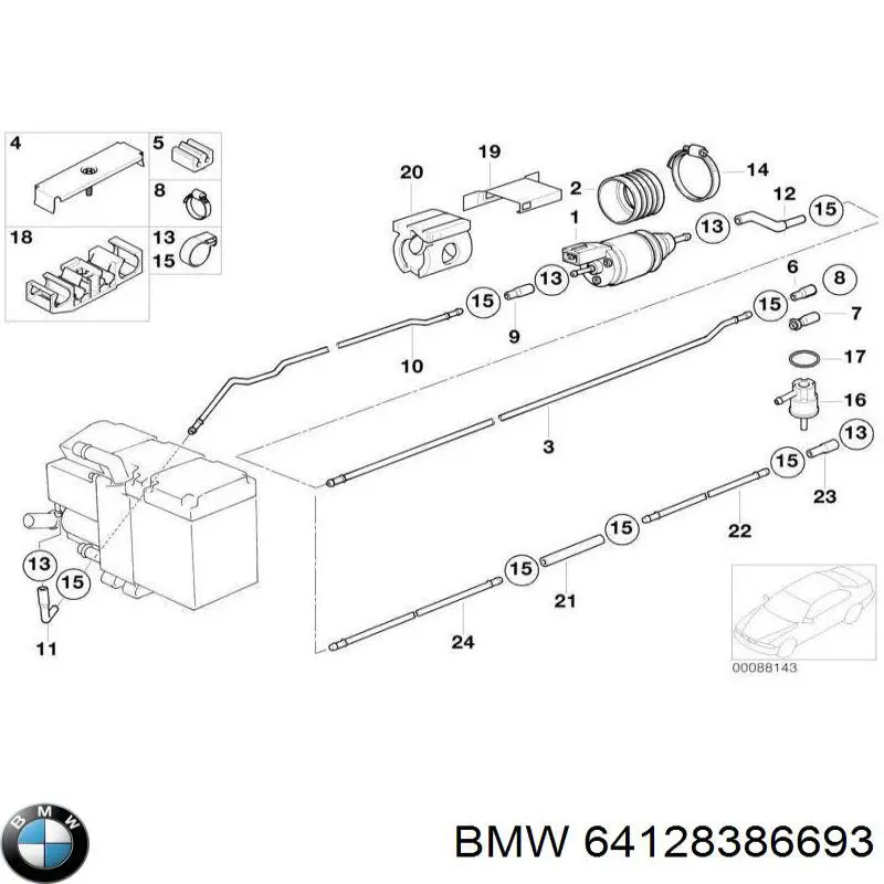 64128386693 BMW