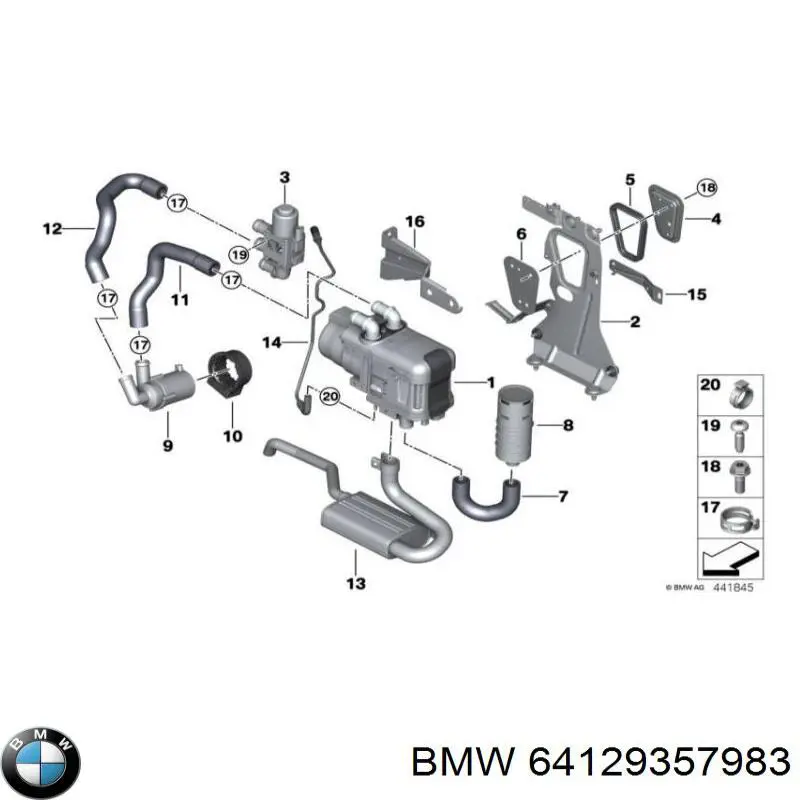 64129357983 BMW