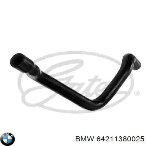Manguera de refrigeración para BMW 5 (E34)