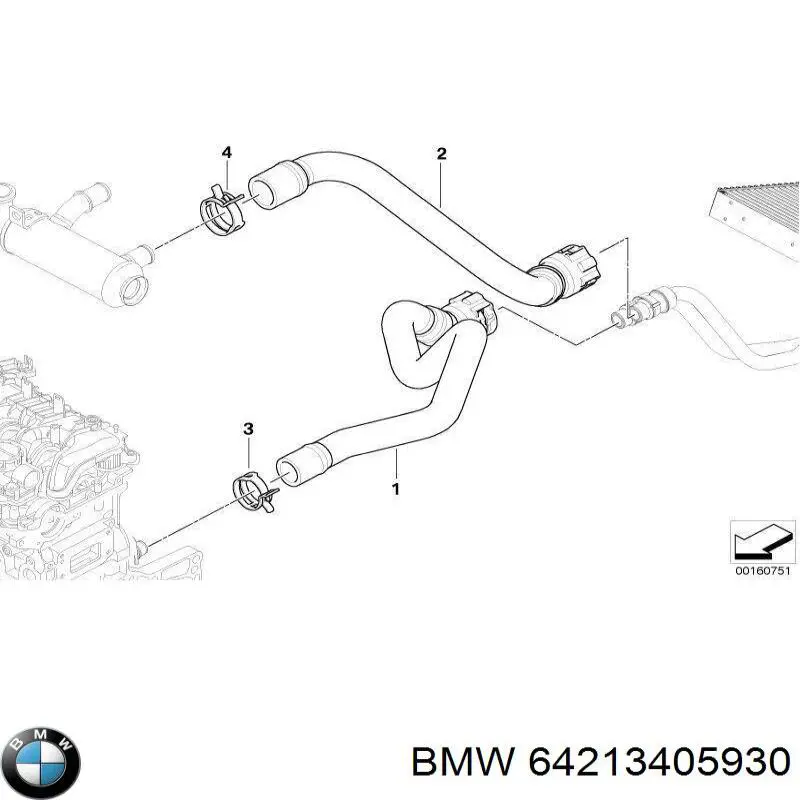  BMW 64213405930 precio, desde 5,57 EUR