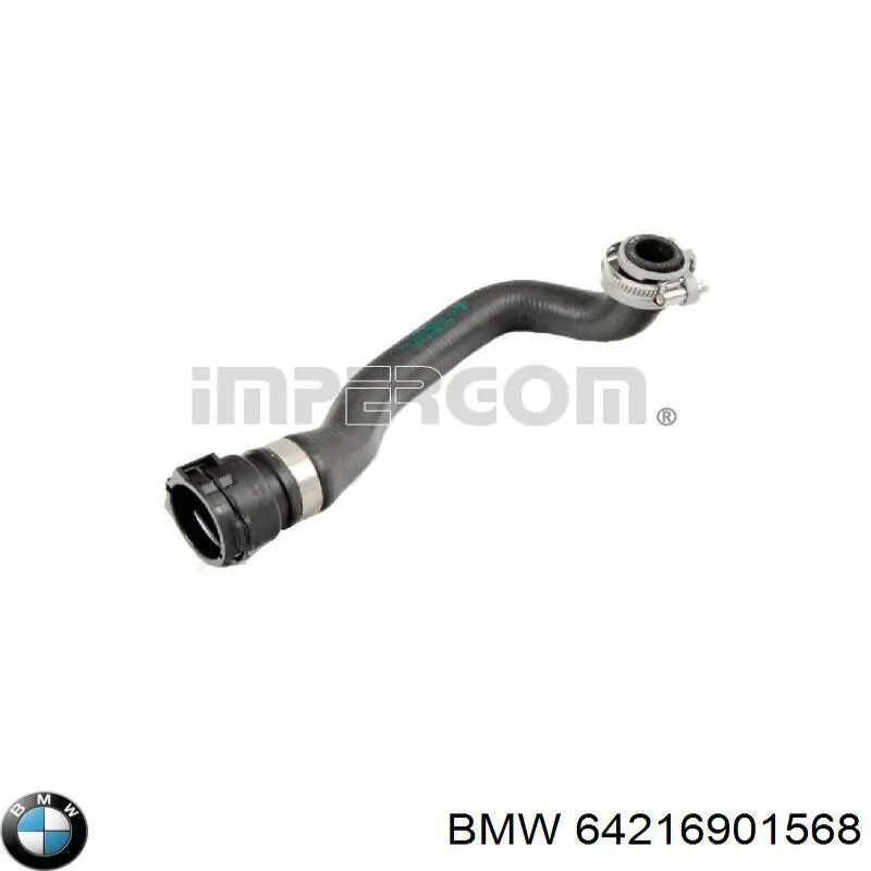 64218378670 BMW manguera (conducto del sistema de refrigeración)