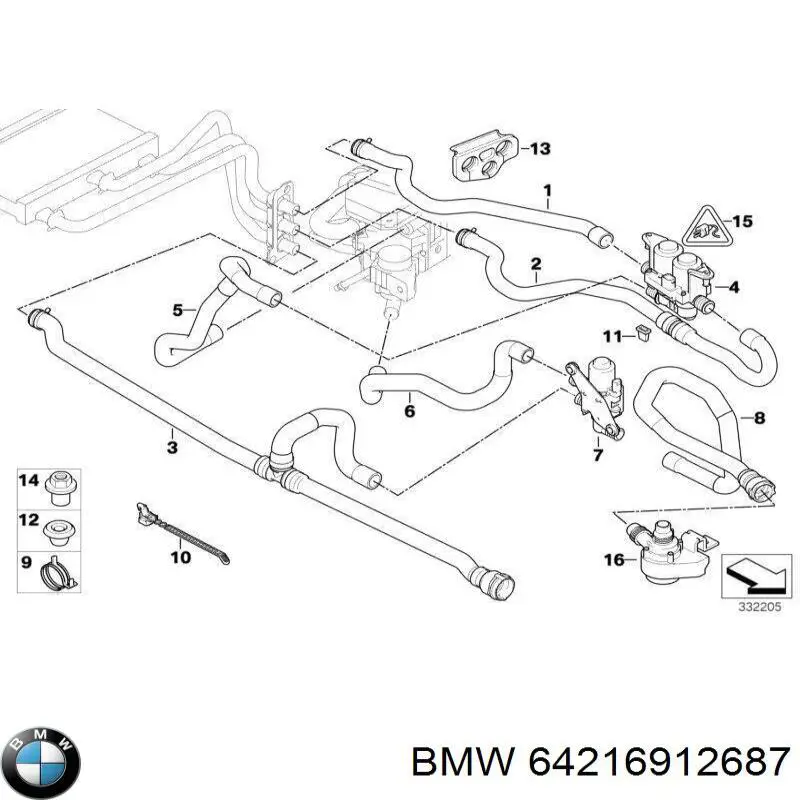 64216912687 BMW