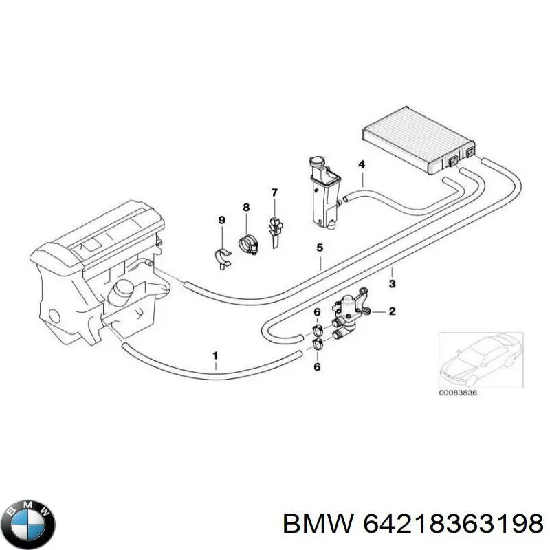 64218363198 BMW