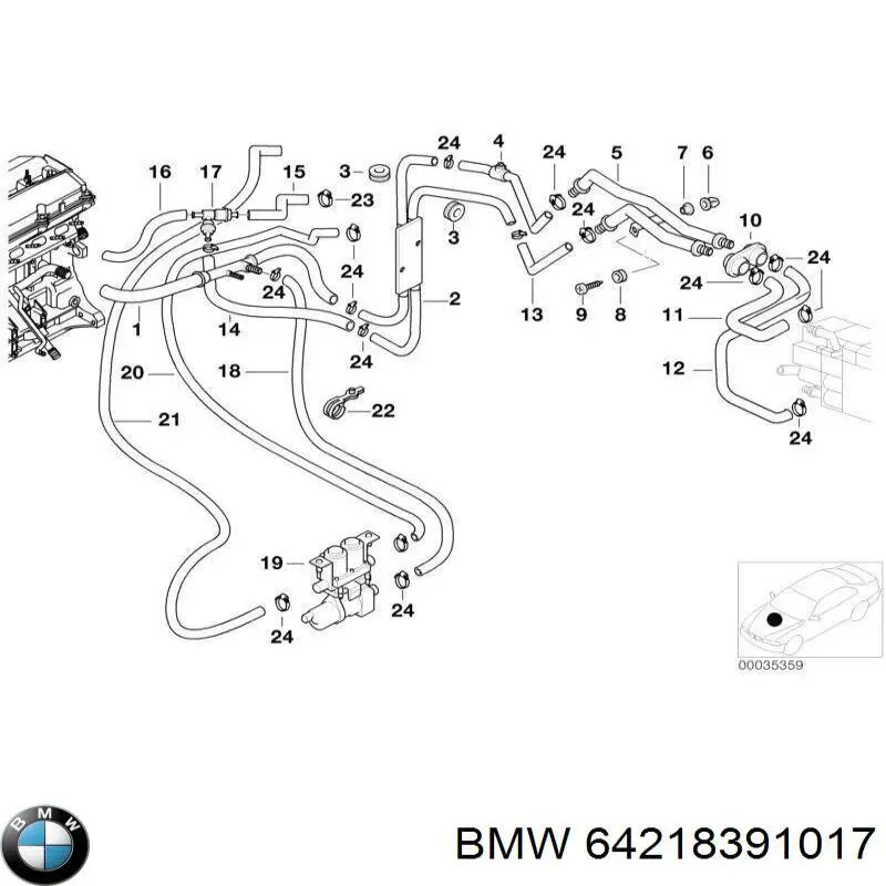 64218391017 BMW