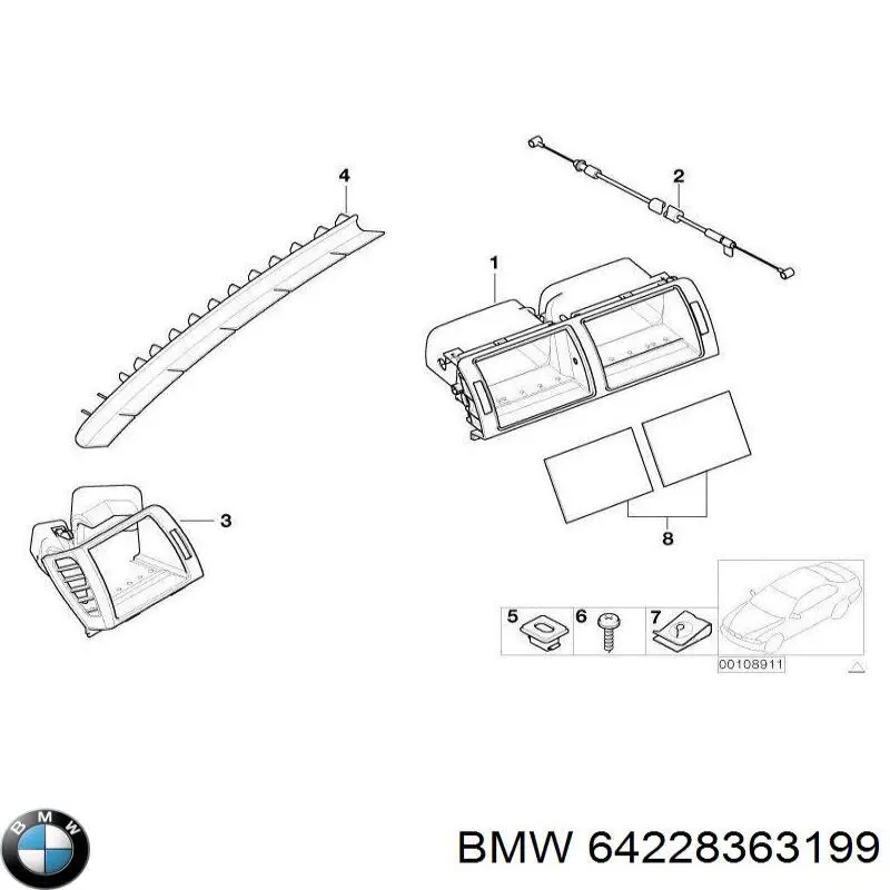  BMW 64228363199 precio, desde 31,76 EUR