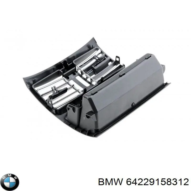 Rejilla aireadora de salpicadero BMW 64229158312