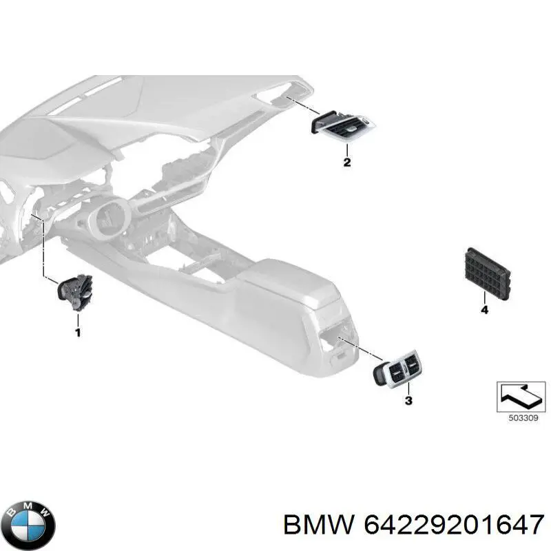 Comprar 64229201647 BMW 