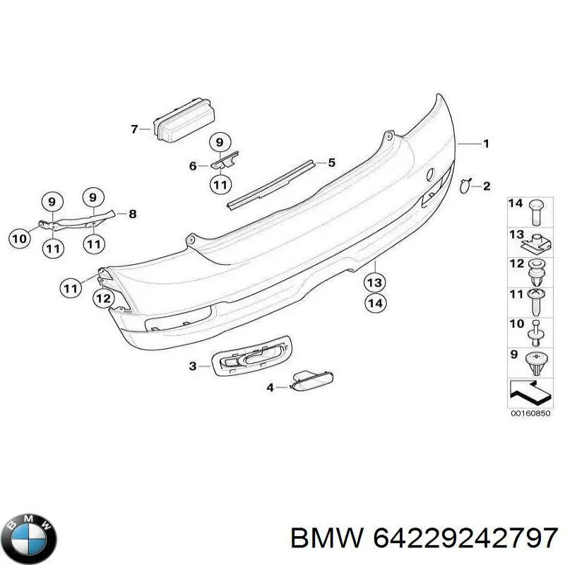 Comprar 64229242797 BMW 