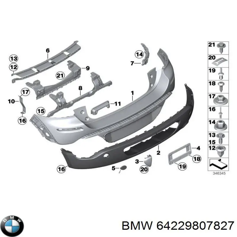  BMW 64229807827 precio, desde 43,76 EUR