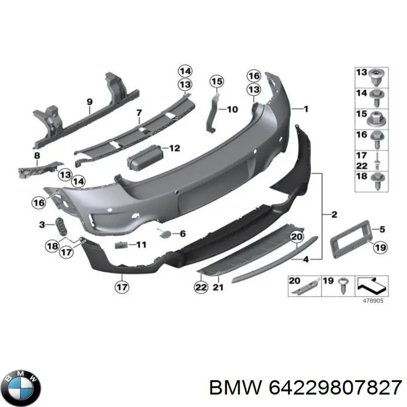 64229807827 BMW 