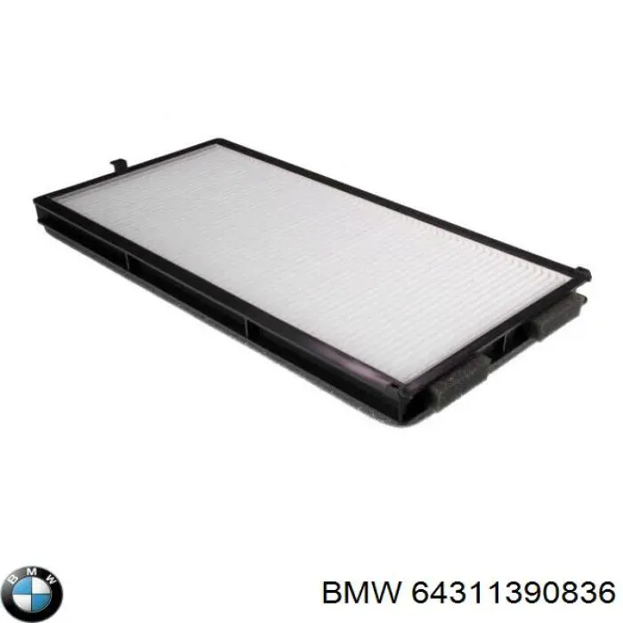 Filtro de cabina BMW 64311390836 precio, desde 12,68 EUR