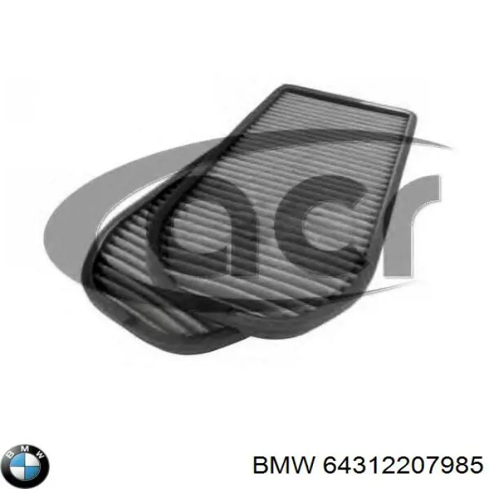 Filtro de habitáculo BMW 5 E39
