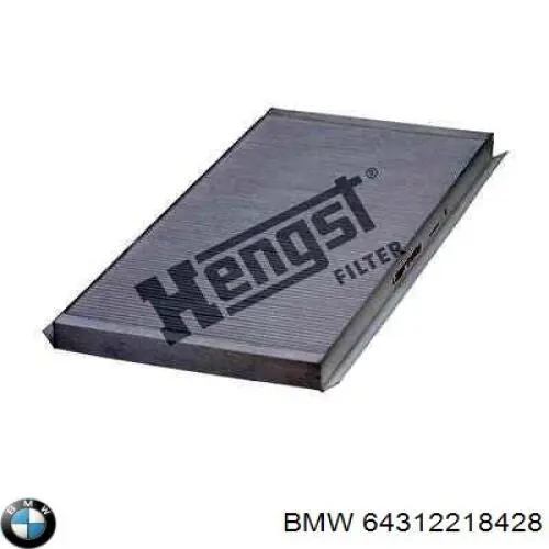 64312218428 BMW Filtro antipolen