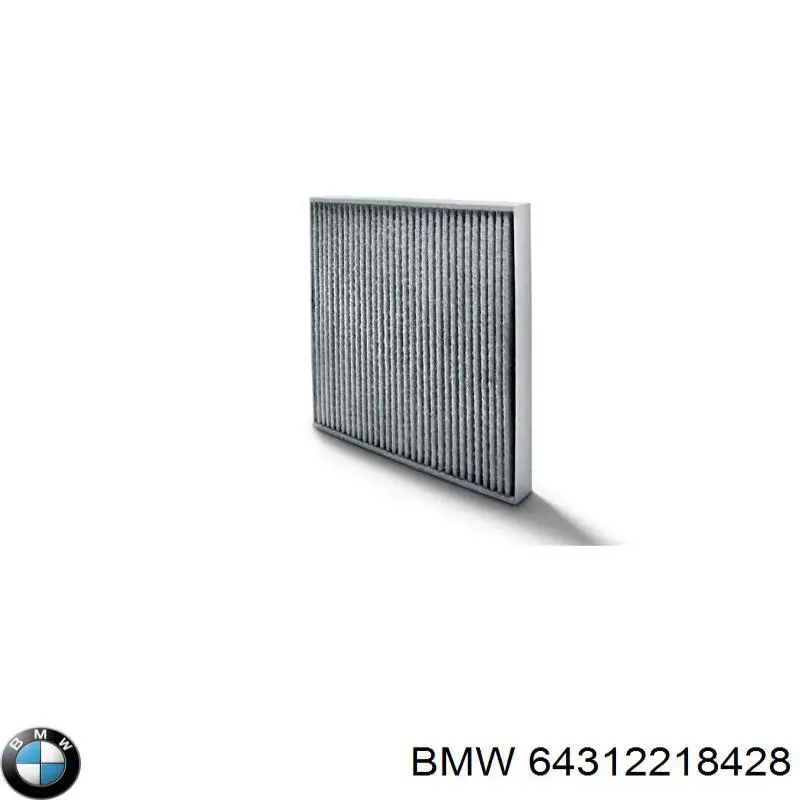 64312218428 BMW filtro habitáculo