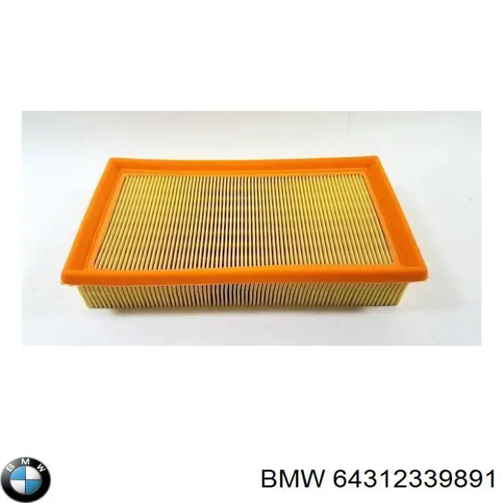 Filtro de cabina BMW 64312339891 precio, desde 144,29 EUR
