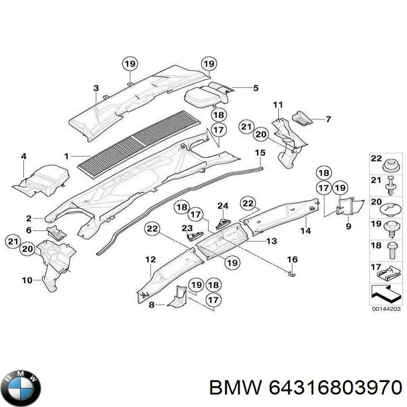 64316803970 BMW