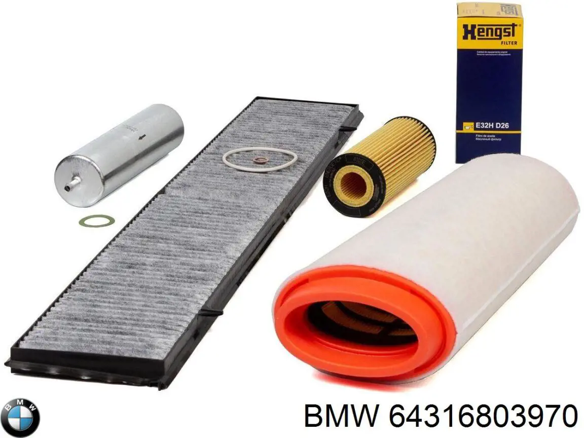 Comprar 64316803970 BMW Filtro de aire del habitáculo