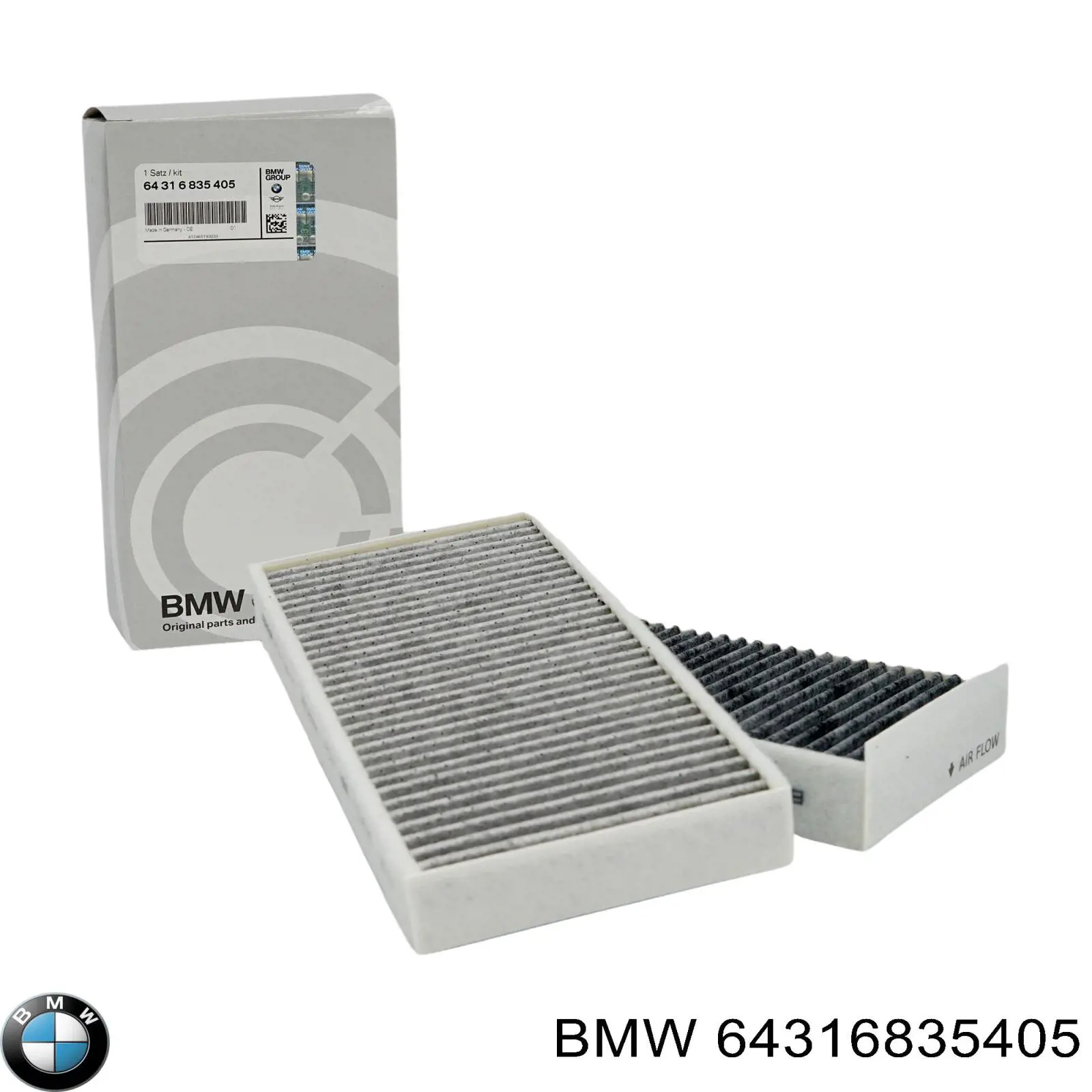 Filtro de cabina BMW 64316835405 precio, desde 25,61 EUR