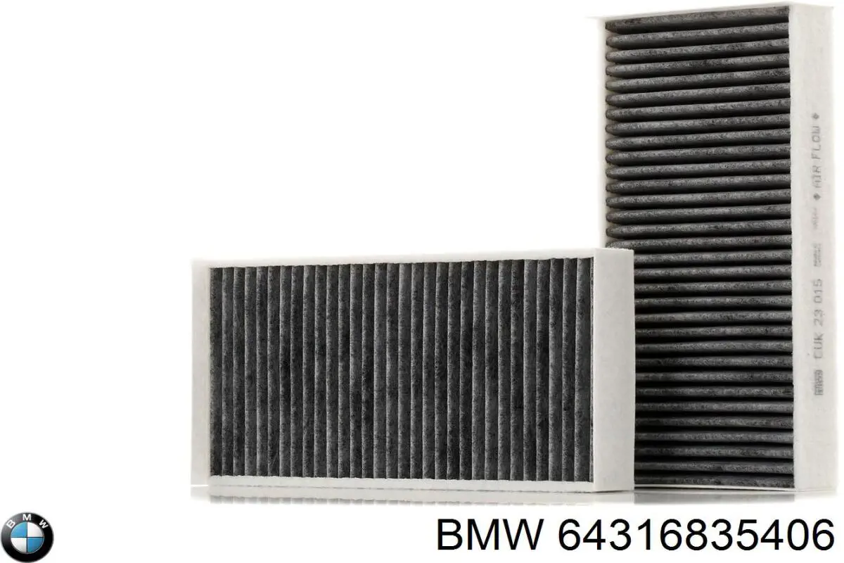 Filtro de cabina BMW 64316835406 precio, desde 25,61 EUR