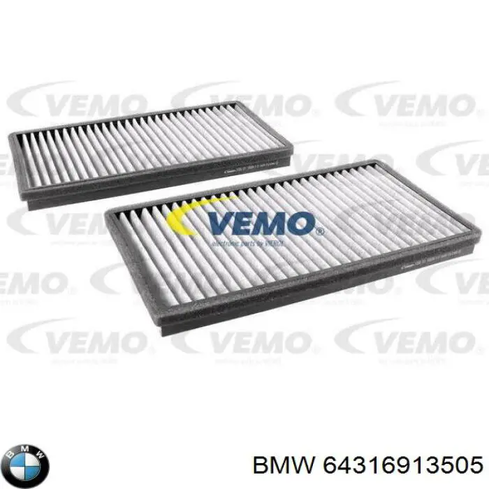 Comprar 64316913505 BMW Filtro de aire del habitáculo