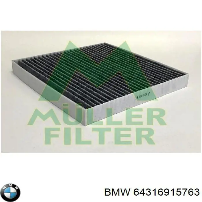 64316915763 BMW filtro de habitáculo