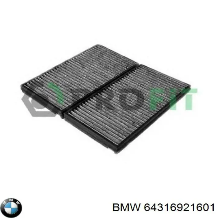 Comprar 64316921601 BMW Filtro de aire del habitáculo