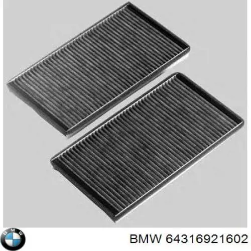 64316921602 BMW filtro habitáculo