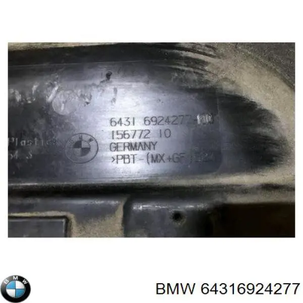 Marco del filtro de habitáculo BMW 64316924277 precio, desde 107,45 EUR