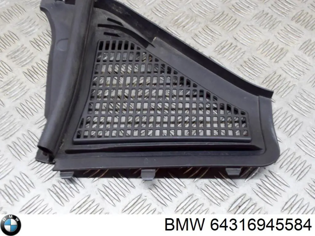 64316945584 BMW Goma de luna delantera