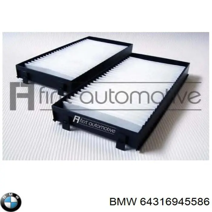 64316945586 BMW filtro habitáculo